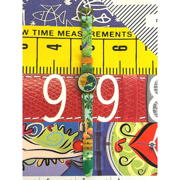 Swatch watch SEEROSE LG110 1994 Standard Ladies New Old Stock with new battery - Picture 3 of 6